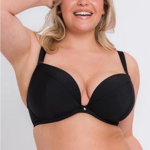 Superplunge multi-way padded bra NWT